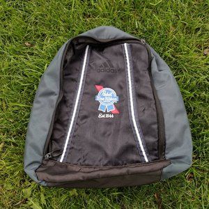 Adidas Embroidered Shoe Bag Pabst Blue Ribbon Beer 2013 Multicolor.